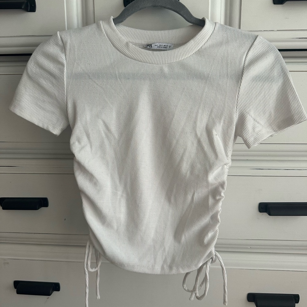 white top